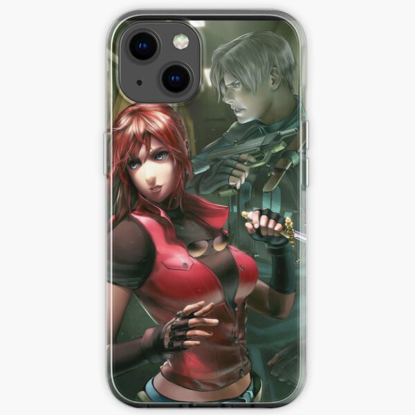 Resident Evil 2 - Claire and Leon iPhone Soft Case RB1201 product Offical Resident Evil Merch