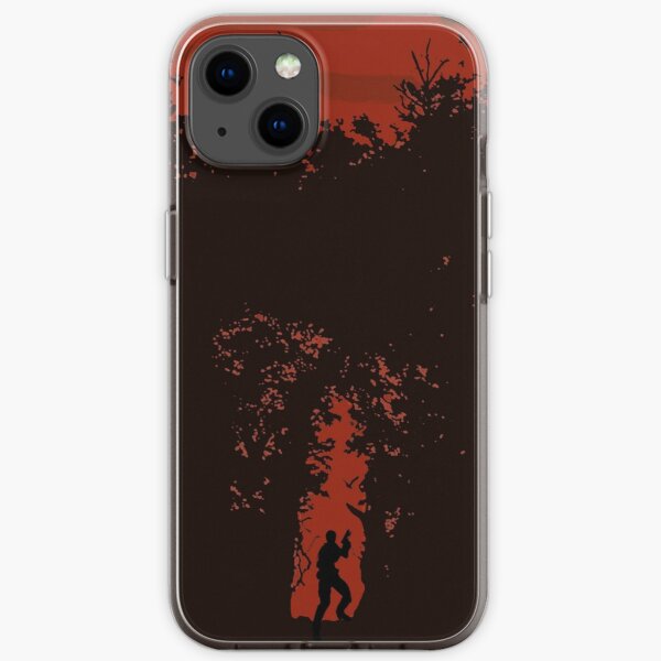 Resident Evil 4 EU Cover art with leon iPhone Soft Case RB1201 product Offical Resident Evil Merch