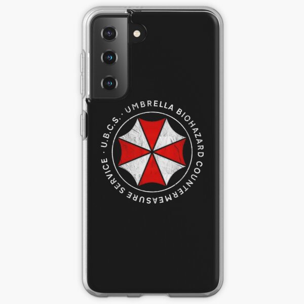 Umbrella Biohazard Countermeasure Service | Resident Evil 3 Samsung Galaxy Soft Case RB1201 product Offical Resident Evil Merch