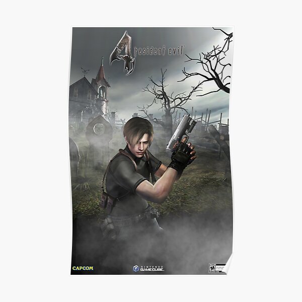 leon resident evil 4 Poster RB1201 product Offical Resident Evil Merch