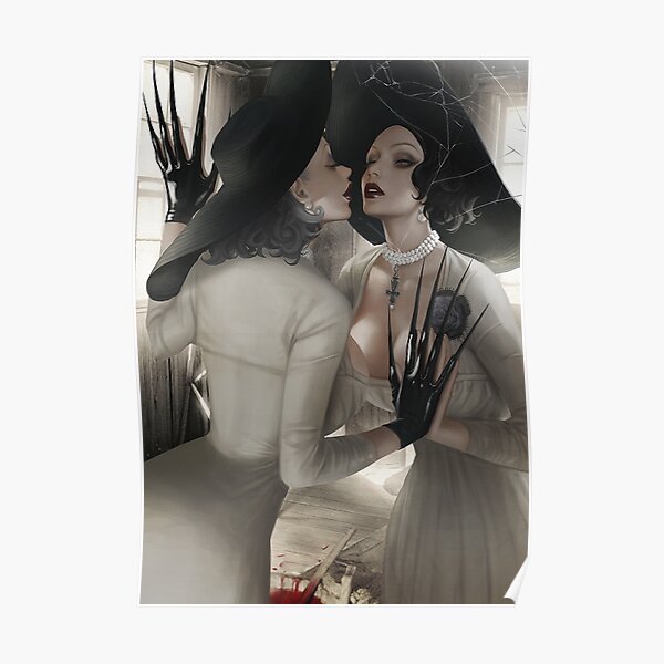 Lady Dimitrescu || Resident Evil Village || Poster RB1201 product Offical Resident Evil Merch