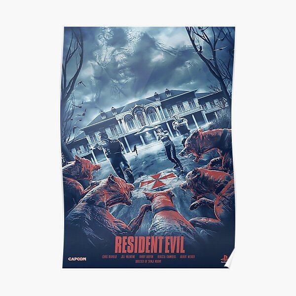 Resident Evil Poster Poster RB1201 product Offical Resident Evil Merch
