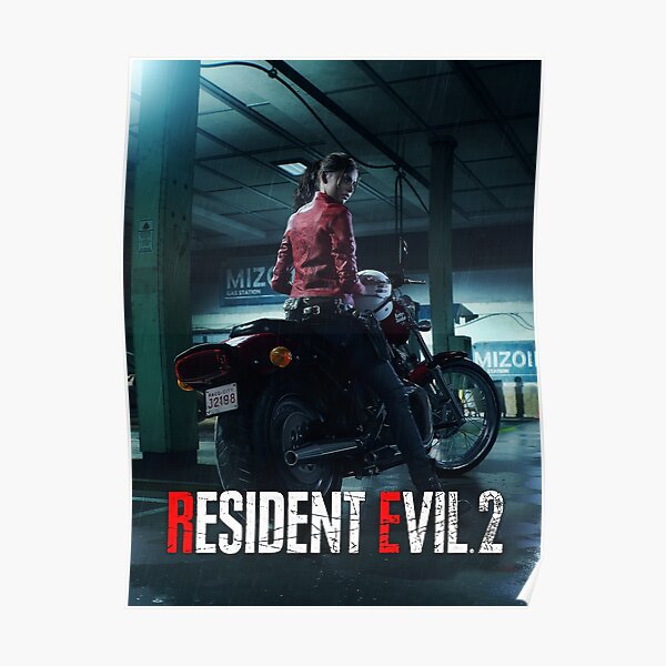 RESIDENT EVIL 2 REMAKE - CLAIRE Poster RB1201 product Offical Resident Evil Merch