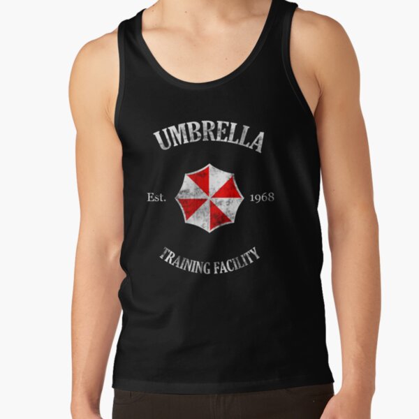 Umbrella Training Facility Vintage Resident Evil (for dark colors) Tank Top RB1201 product Offical Resident Evil Merch