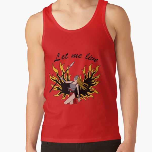 Let Me Live Claire Redfield Resident Evil Tank Top RB1201 product Offical Resident Evil Merch