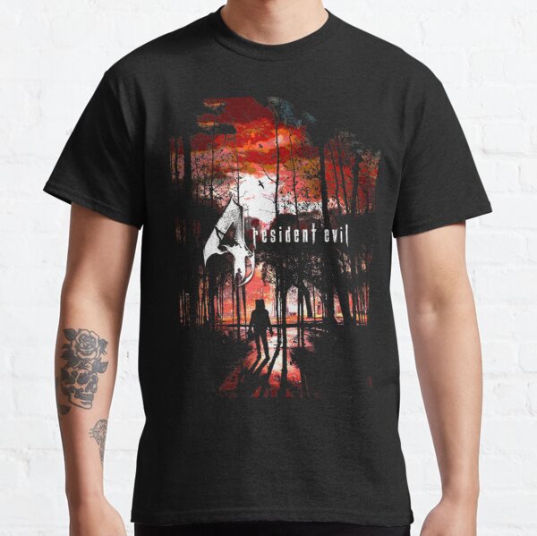 Resident Evil 4 (Black) Classic T-Shirt RB1201 product Offical Resident Evil Merch