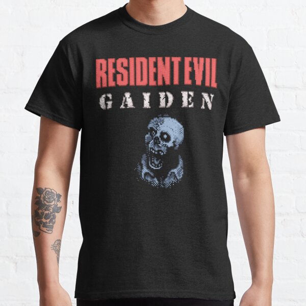 Resident Evil Gaiden (GBC Title Screen) Classic T-Shirt RB1201 product Offical Resident Evil Merch