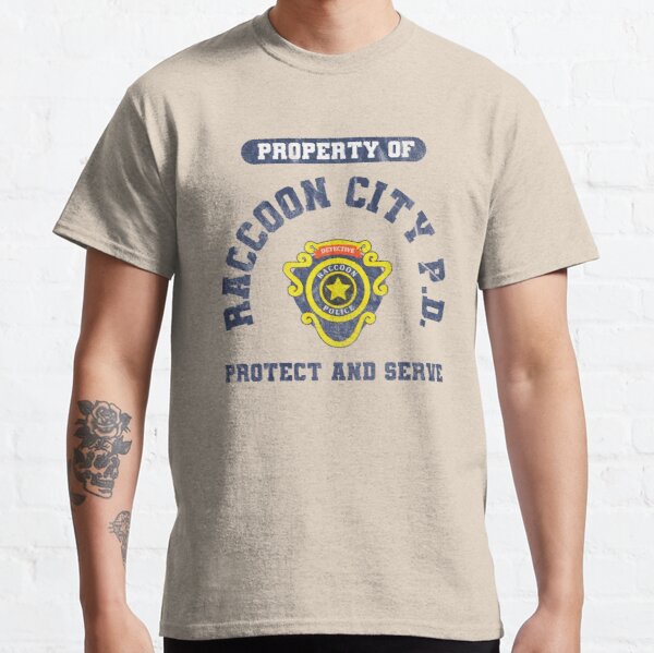 Raccoon City Police Department | Resident Evil 2 Classic T-Shirt RB1201 product Offical Resident Evil Merch