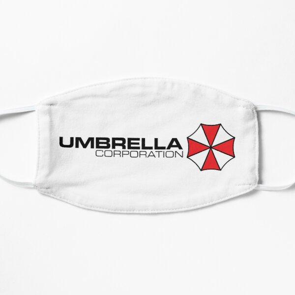 Resident Evil Inspired Umbrella Corporation Products Version 2 Flat Mask RB1201 product Offical Resident Evil Merch