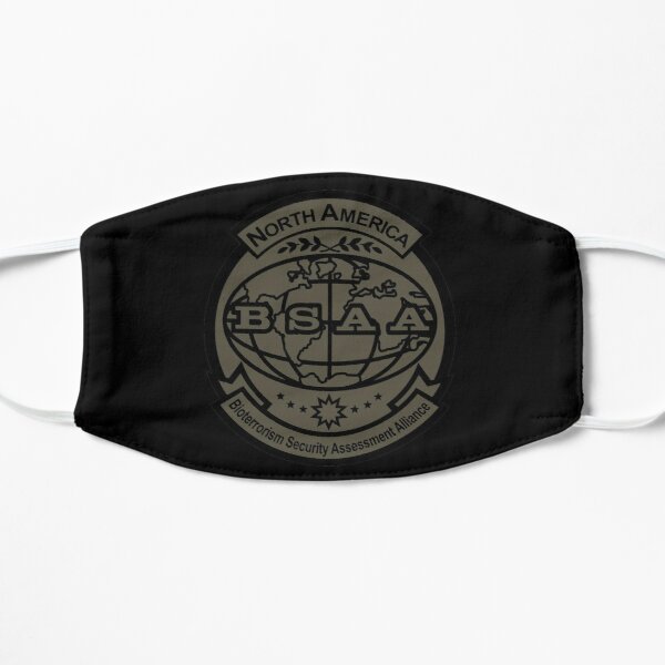 Resident Evil BSAA North America Subdued Flat Mask RB1201 product Offical Resident Evil Merch
