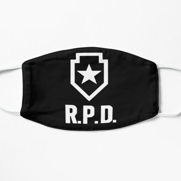 Resident Evil 2: REmake RPD Logo Flat Mask RB1201 product Offical Resident Evil Merch