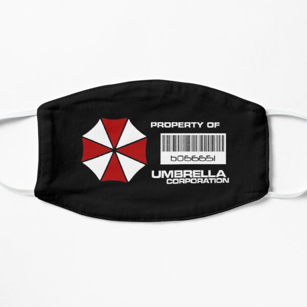 Property of Umbrella Corporation Flat Mask RB1201 product Offical Resident Evil Merch